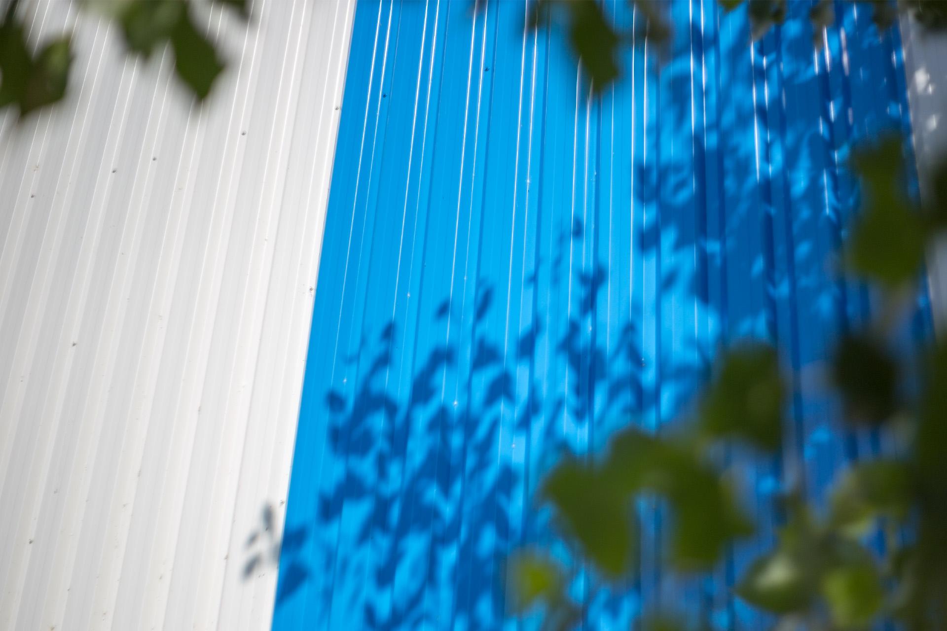 horafrost panels white and blue